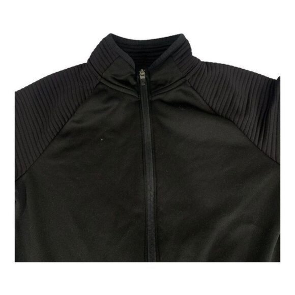 Old Navy Active Black Full-Zip Jacket L 10-12 Youth Polyester - Picture 2 of 5